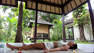 Sensual Outdoor Yoga in Skirt & Bare Feet