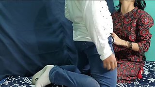 Indian Teacher Priya Doggystyle Fuck with Hindi Dirty Talk - HD Desi Bhabhi Sex