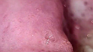 Filling Her Mouth with Piss and Cum