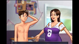 Step sister enjoys a wild hentai adventure in a cartoon fantasy world