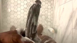 Stepdad Caught Jacking Off in Shower by Cute Stepdaughter - BBC Action