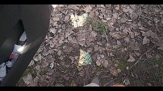 Public Blowjob Turn by Turn During the Car Trip