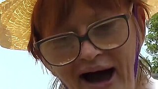 public sex with ugly 85 years old granny