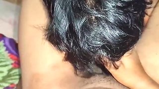 Desi Indian Aunty Pussy Licking and Juicy Fucking with Big Booty Teen