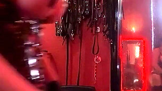 Sissy Is Trained to Suck the First Real Cock