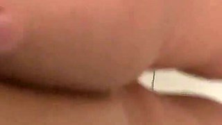 Showing Her Ass and Riding My Cock