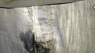 Holding it in until my pants get soaked with pee