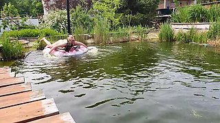 Hot German Threesome Outdoor Double Blowjob by TheaRemmel & GermanPussyLove