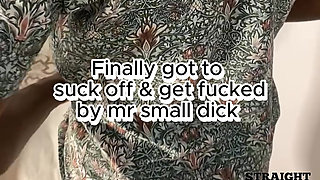 Mr Small Dick Came for a Suck and Fuck and Busted in 2 Seconds