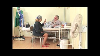 Hot Nurses: Granny and MILF Horny Bitches Fuck and Hard Masturbation