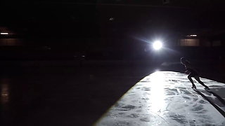 Figure Skater Jada Kai Sex in the Locker Room - Forplay Films Collaboration