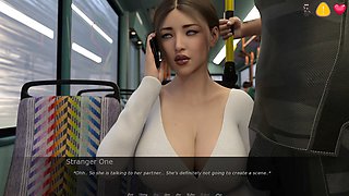 MissKitty2K shows off her trampy attitude in public at the office