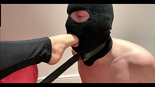My Slave Sucking My Feet