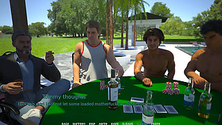 My Italian Hot Wife: Husband Plays Poker with His Friends While His Hot Wife Parades Around Them in Bikini - Episode 15