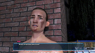 Smartass: sexy girl pissing in the backyard ep 9