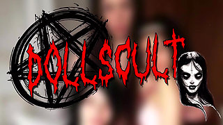 Violet jerks a dildo with her beautiful feet - DOLLSCULT