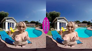 Squirting Babe Dominates Pool Boy & Wants To Fuck Him While Parents Are Away