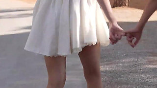 Wetting Ck Panties on the Hike