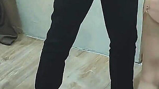 Strict Flogging of the Wife with a Cane and a Belt on the Bare Ass