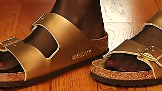 Sheer Nylon Soles & Toes in Action