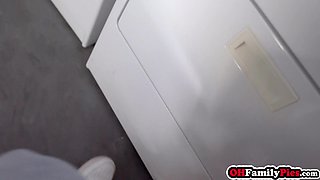 Stepsister fucks her big dick stepbro