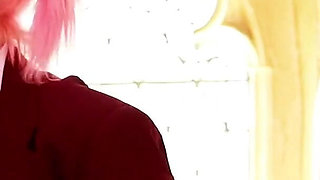 Kitty in College Uniform Blowbang