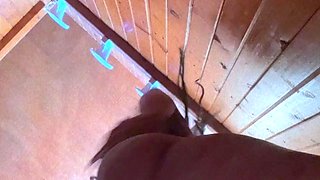 Big boob brunette masturbates on webcam
