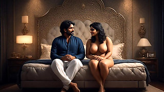 First night sex, Vaishnavy and Sharun Raj First night hot romance with sex, Mallu couple first night romance, First night love