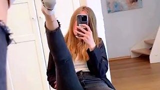 Retro lesbian foot fetish