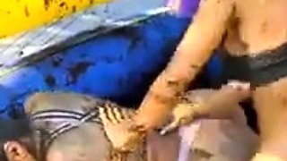 Lana Rhoades Lesbian Mud Wrestling With Brittanya Razavi