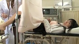 Lesbian Gynecologist  Voyeur Japanese Strap-On: Big Tits, Asian  Toy Porn
