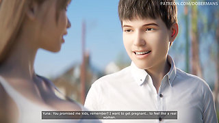 Yuna Episode 9: My Wife's Whore Fucks a Black Guy (unfaithful Asian) Dobermanstudio