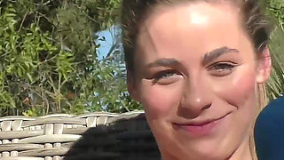 Casting with Tattooed Girl Reene Rose