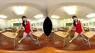 Spending Time With The Super Cute Librarian - Asian Schoolgirl Tease Panties Upskirt