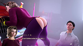 Stepmom Eve Hand Stucks And Stepson Helps Her Make Feel Happy