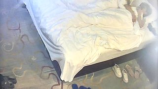 Amateur fucking while on hidden cam