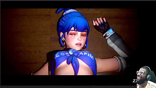 Emma Frost Breast Job, Huge Thicc Ass Lady D Taking Backshots, Bald Pussy D.va Gets Creampied