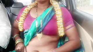 Step Dad Angry Daughter in Law Car Sex Telugu Crazy Dirty Talks. Part -2