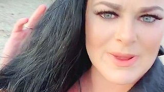 Wild Girl Brunette Solo Masturbation