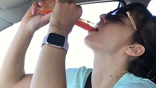 Amateur striptease and Solo masturbation