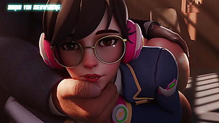 Hot sex with DVa from Overwatch