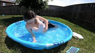 Amateur French Teen Outdoor softcore