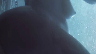 Pregnant Widowmaker Getting Her Tight Purple Pussy Fucked From Behind & Creampied