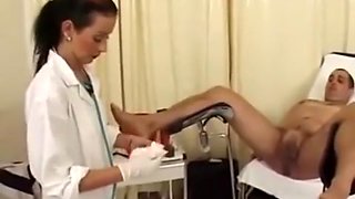 nurse give enema and prostate massage