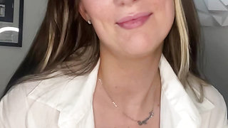 Horny British Nurse is really stressed