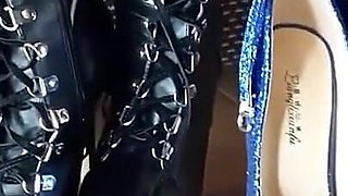 Patent Leather Shoes with Very High Heels, My Passion