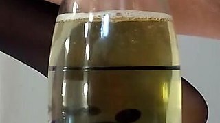 I Pee Into a Bottle Through a Funnel