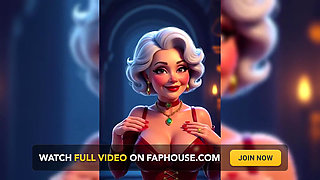 Topless Granny Animation