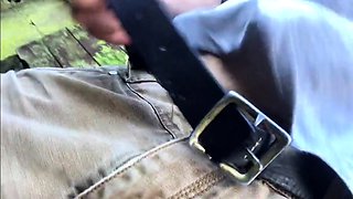 Satin Panties Outdoor Adventure with a Stranger