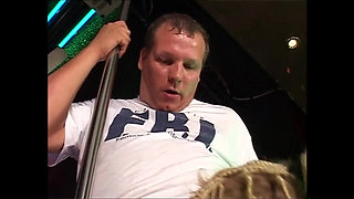 Blonde BBW with Big Tits Can't Lap Dance Very Well, but She Fucks Really Well!